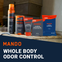 Mando deodorant spray Mt Fuji, vaporisation pratique pour contrôle des odeurs.