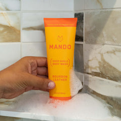 Mando douche zones corps entier — nettoie les aisselles et les pieds sans irritations.