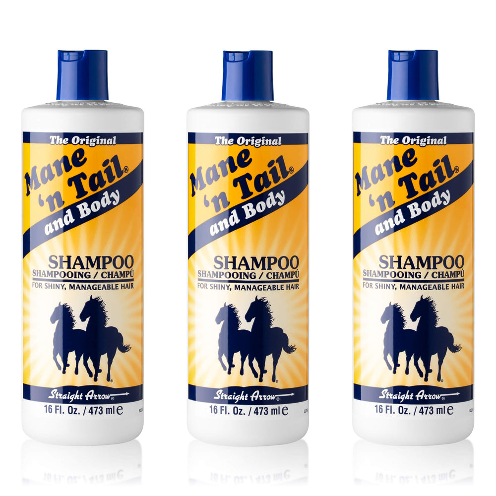 Mane 'n Tail Original Bouteille 16oz, hydratation et brillance potentielles pour les cheveux.