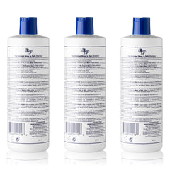 Mane-n-tail-original-pack-triple-shampoing, emballage pratique pour routine capillaire.