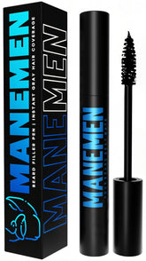 MANEMEN Stylo remplissage barbe pinceau pour une barbe plus fournie et naturelle.