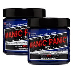 MANIC PANIC After Midnight: bouteille teinture bleu foncé, couleur intense.