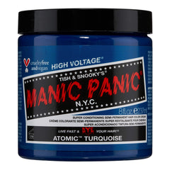 MANIC PANIC Atomic Turquoise – bouteille prête à l’emploi pour une couleur vive et durable.