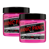 MANIC PANIC Cotton Candy Pink – flacon couleur vive prête à l’emploi pour cheveux