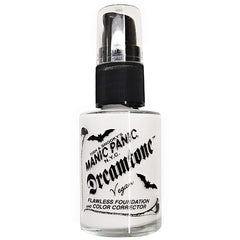 MANIC PANIC Dreamtone – fond teint blanc, couverture homogène pour tenues gothiques.
