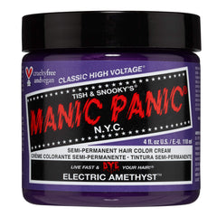 MANIC PANIC Electric Amethyst — bouteille, couleur vive et durable pour coloration longue durée