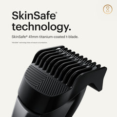 MANSCAPED The Beard Hedger étanche IPX7 pour utilisation sous la douche.