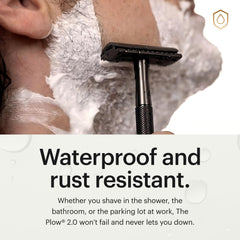MANSCAPED The Plow 2.0 – finition gris sombre et moderne.