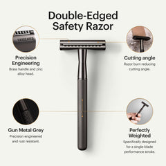 MANSCAPED The Plow 2.0 – tête en alliage de zinc pour durabilité accrue.