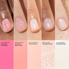 Manucurist Active brillance, vernis soin qui apporte l'éclat et une surface lisse.