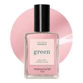 Manucurist Green Hortencia vernis rose pâle pour une manucure naturelle et lumineuse