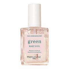 Manucurist S.O.S Base Coat – bouteille prête pour l’application et renforcement.