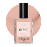Vernis Manucurist Vert Dune: bouteille prête pour une application rapide et uniforme.