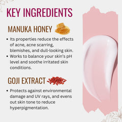Manuka Lane Sérum Venin Abeille – flacon et peau, absorption rapide.