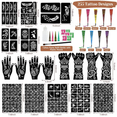 ManYan HaiYan cones-d-encre-tatouages-9-couleurs : couleurs riches pour motifs audacieux et durables.