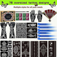ManYan HaiYan designs tatouages temporaires 78 motifs pour personnaliser corps et tenues