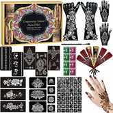 ManYan HaiYan kit tatouages temporaires grandes feuilles pour designs personnalisés et faciles