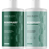 Maple Holistics Biotine Romarin Shampoing Bouteille: revitalise les cheveux fins et apporte du volume