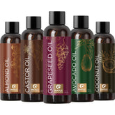 Maple Holistics huile amande douce – bouteille visible, hydratante pour peau et cheveux