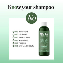 Maple Holistics Huile de Jojoba apaise le cuir chevelu et équilibre.