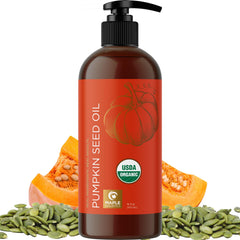 Maple Holistics huile de graines de courge - bouteille 16oz pour cheveux hydratés et nourris