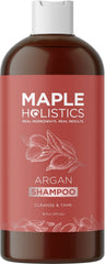 Maple Holistics Shampoing Argan pour cheveux secs: hydratation profonde et douceur durable