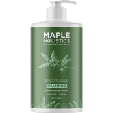 Maple Holistics shampooing purifiant pour cheveux gras, équilibre le cuir chevelu.