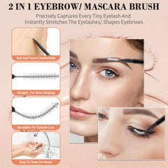 MAPVOLUT brosse sourcils application précise pour lamination et mise en forme