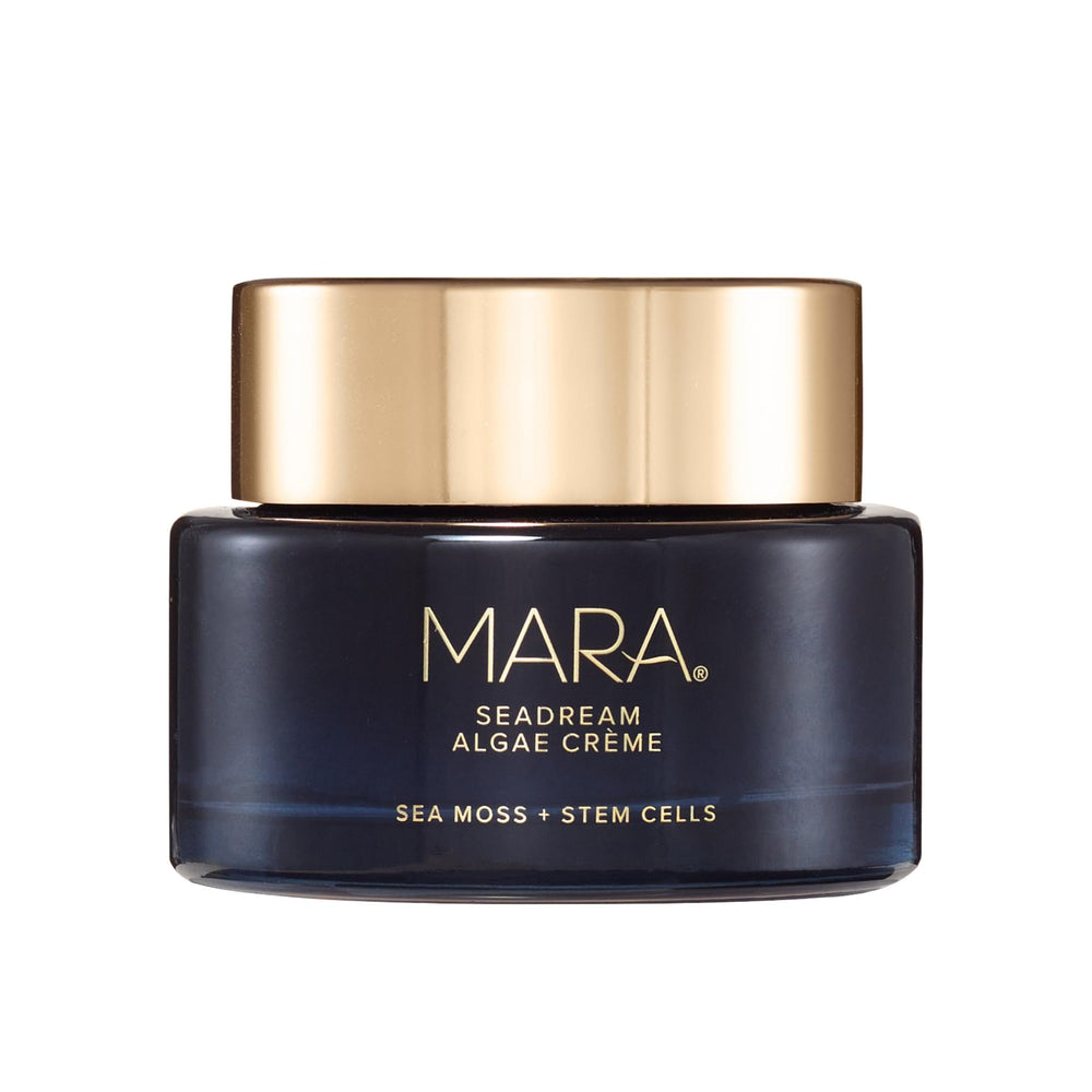 MARA SeaDream Crème - bouteille élégante et hydratation nocturne possible.