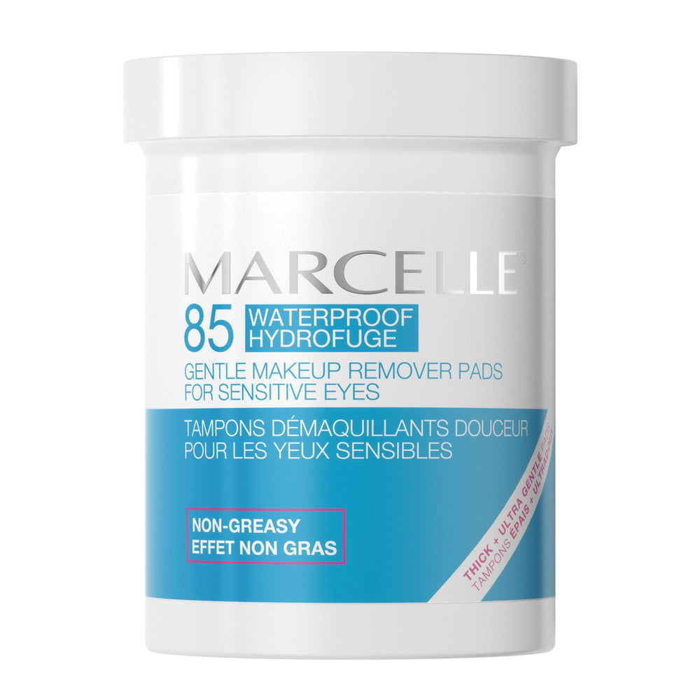 Marcelle disques démaquillants yeux sensibles, démaquillent en douceur le maquillage longue tenue.