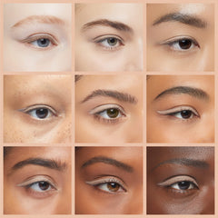 Marcelle Kohl Eyeliner beige, tenue longue pour un regard intensément défini.