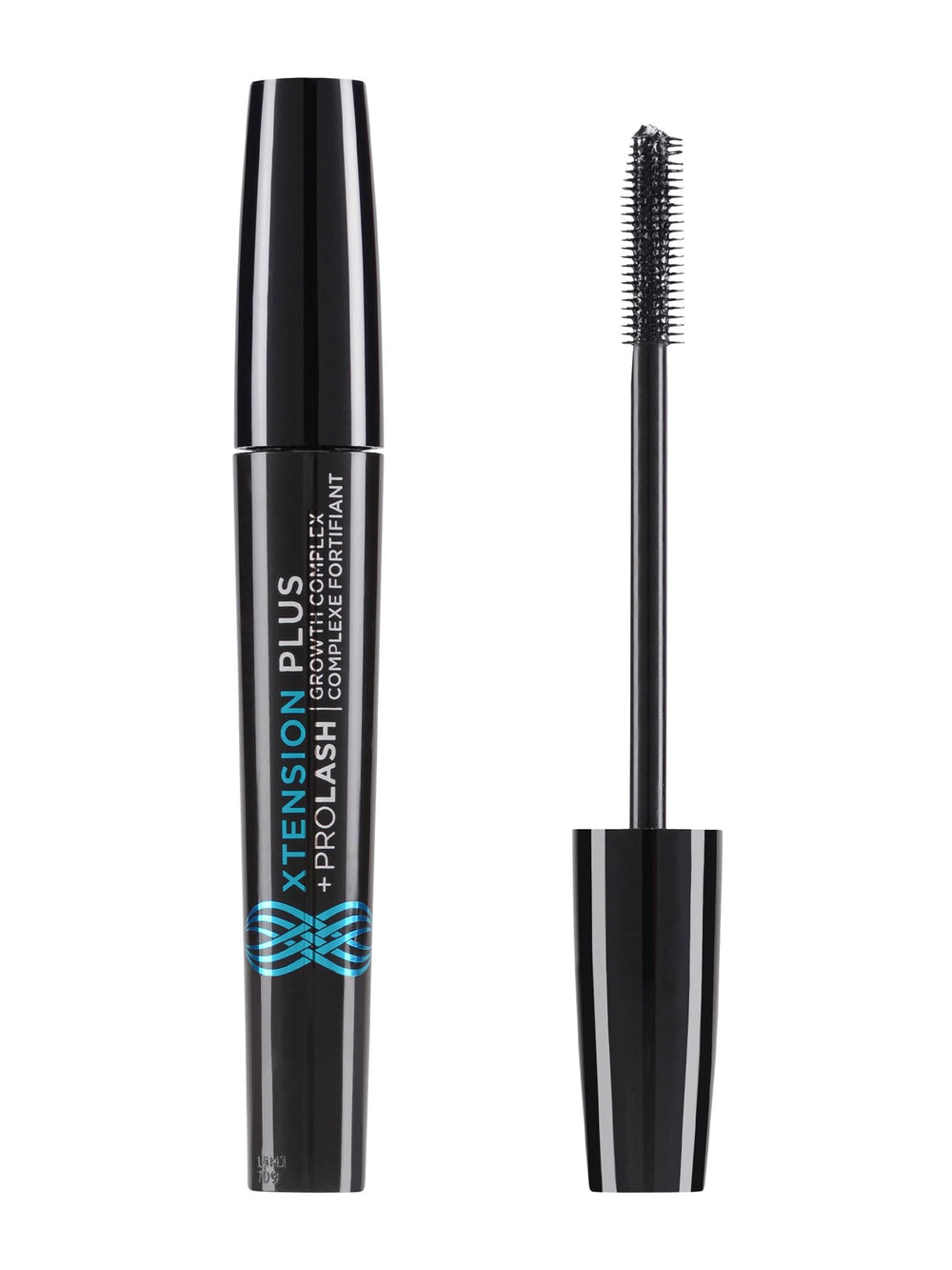 Marcelle Xtension Plus présente sa brosse double-face pour longueur et définition des cils.
