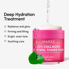 MAREE cotons pores minimes, aide à réduire visiblement l’apparence des pores.