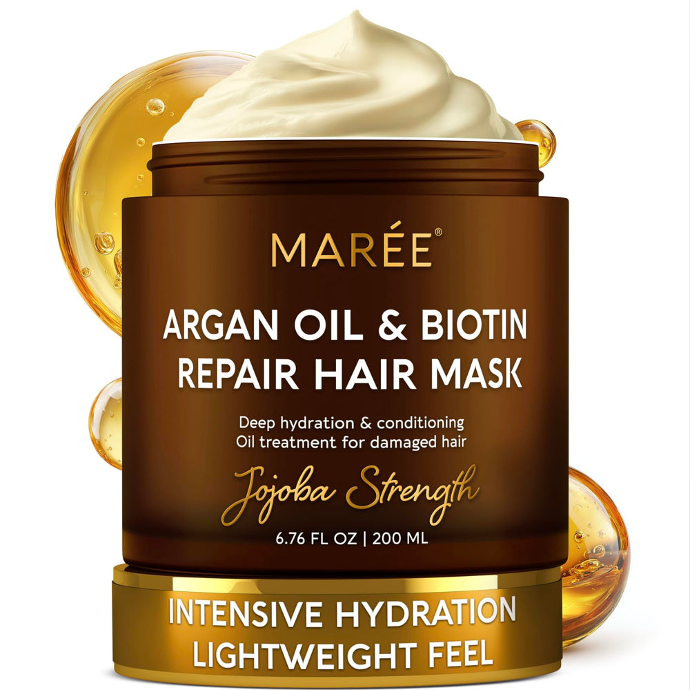 MAREE masque hydratant pour cheveux secs, douceur retrouvée