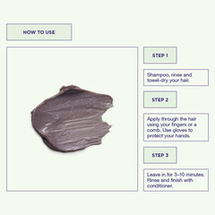Appliquez Colour Refresh pour nourrir les cheveux en profondeur