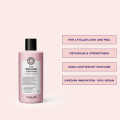Maria Nila Pure Volume Texture cremeuse – cheveux soyeux et nourris en profondeur