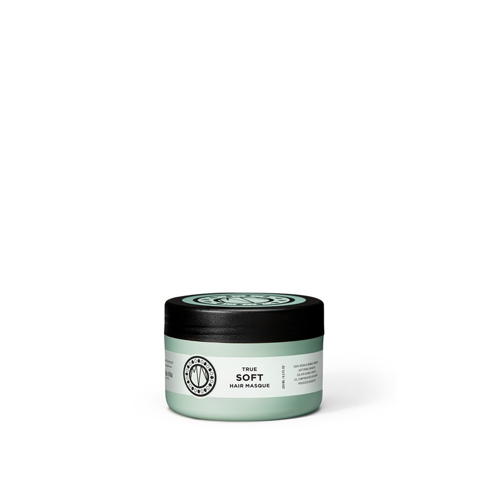 Maria Nila True Soft masque, bouteille, hydratation en douceur pour cheveux secs