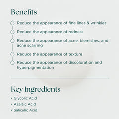 Application matin et soir Bioclear facilite une routine simple.