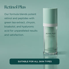 Marini SkinSolutions Retinol Plus pompe: application facile et homogène