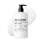 MARLOWE No 103: bouteille-pompe pour une douche pratique et rafraîchissante