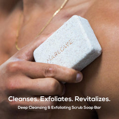 MARLOWE No.102 barre exfoliante avec poudre d'abricot pour lisser la peau