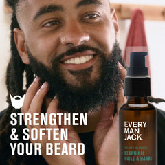 Huile barbe Subtil parfum citron-bergamote-romarin Every Man Jack