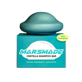 MARS MADE Centella-Shampoing-Barre: avant-après, cheveux plus doux et cuir chevelu apaisé.
