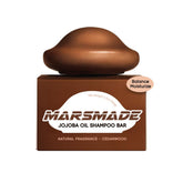Mars Made savon-cheveux-solide à jojoba, hydratant léger pour cheveux normaux à gras.