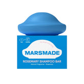 Savon-cheveux solide MARS MADE au romarin, emballage écologique.