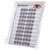 Marsfarmer cils clusters idole 10-12 mm pour look volumieux et naturel