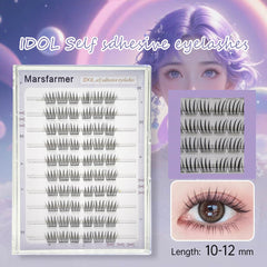 Marsfarmer cils clusters princesse 10-12 mm pour style romantique