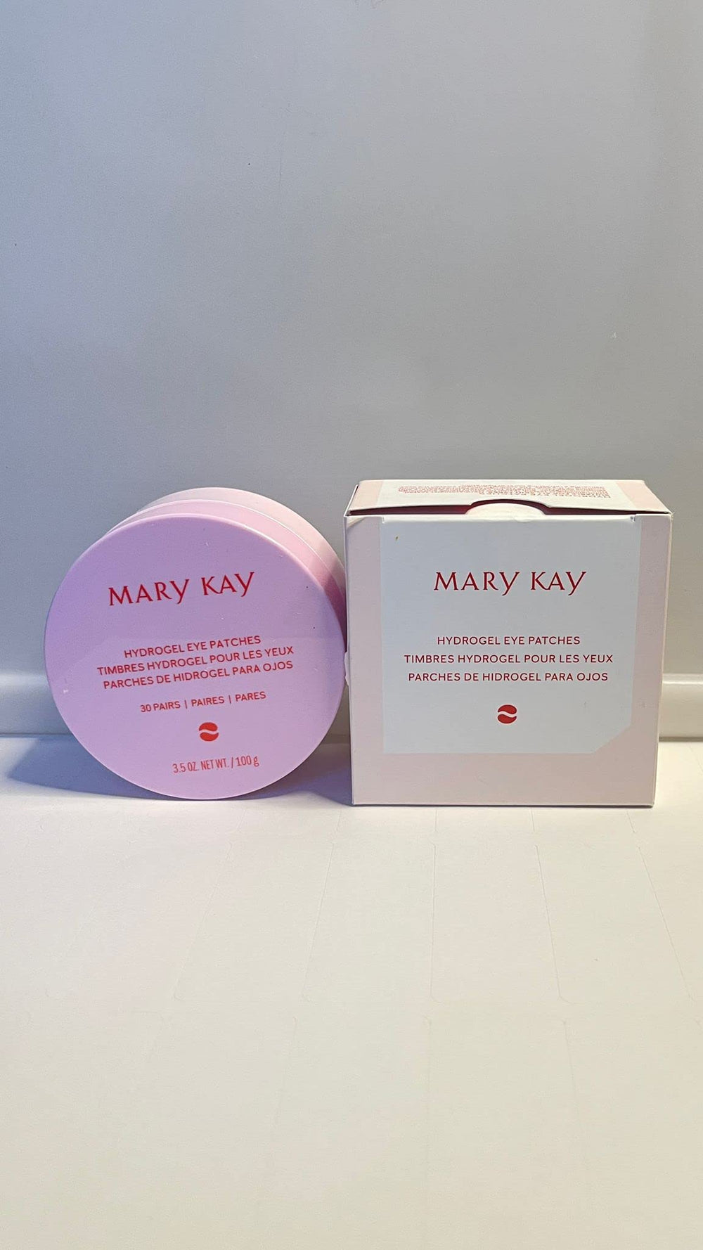 Patch Mary Kay Hydrogel Eye Patches pour hydratation ciblée du contour des yeux