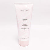 Lotion hydratante Mary Kay : bouteille élégante prête à hydrater votre peau.