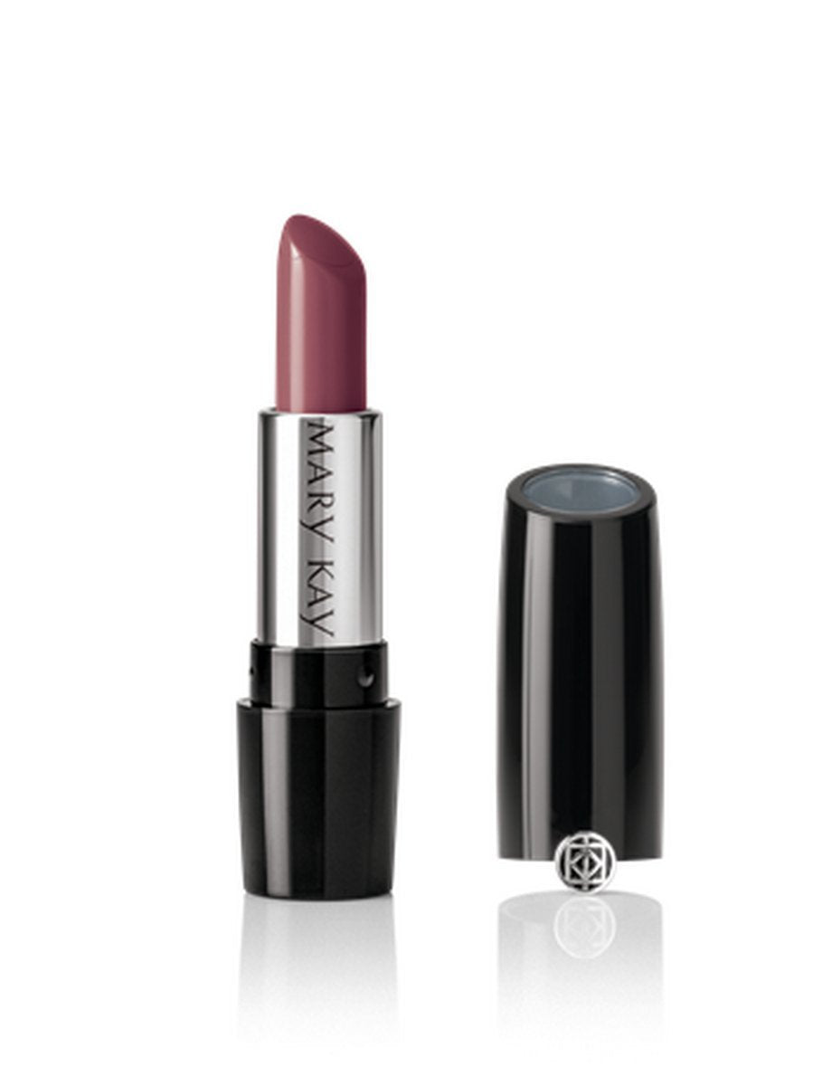 Mary Kay Stick à lèvres Gel semi-mat Crushed Berry — application douce et couleur riche.